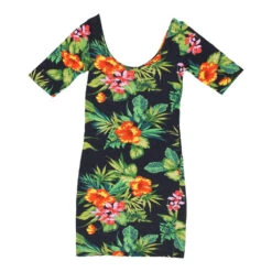 Vintage Terranova Mini Dress - Small Blue Cotton