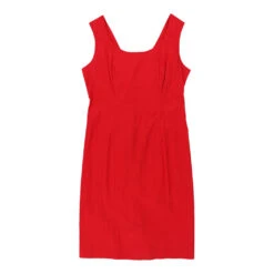 Vintage Vibes 36 Vintage Unbranded Dress - Medium Red Cotton