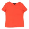 Vintage Les Copains T-Shirt - Large Orange Polyester -Vintage Vibes Ele Designer 8.2.23302