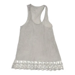 Vintage Unbranded Vest - Medium Grey Cotton