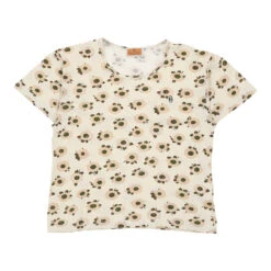 Vintage Conte Of Florence T-Shirt - Small Cream Cotton