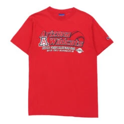 Vintage Arizona Wildcats 2009 Champion T-Shirt - Medium Red Cotton