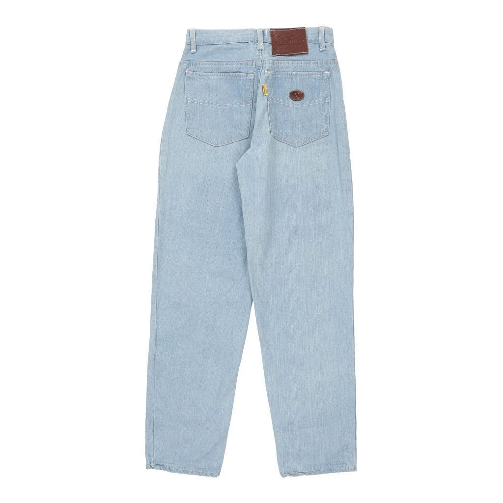Vintage Valentino Jeans - 27W UK 10 Blue Cotton 4 Vintage Valentino Jeans - 27W UK 10 Blue Cotton - Image 2