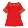 Vintage Unbranded Jumper Dress - Medium Red Cotton -Vintage Vibes Ele mens mixed 19.12.22299