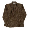Vintage Jh Collectibles Blouse - Small Brown Polyester -Vintage Vibes Erik and Logan Mixed 30.12.22.332