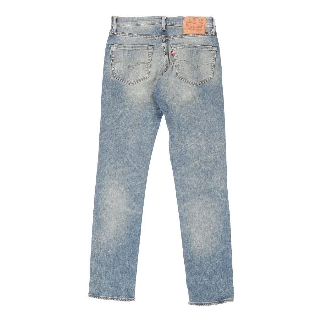 Vintage Levis 511 Jeans - 25W UK 6 Blue Cotton 4 Vintage Levis 511 Jeans - 25W UK 6 Blue Cotton - Image 2