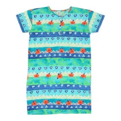 Vintage Vibes 32 Vintage Colmar Mini Dress - XL Blue Cotton