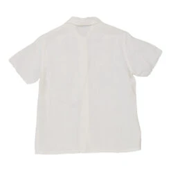 Vintage Unbranded Blouse - Large White Linen