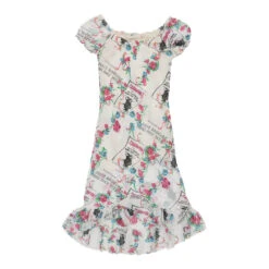 Vintage Iceberg Midi Dress - Medium White Cotton