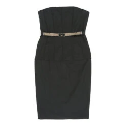 Vintage Celyn B Dress - Small Black Cotton