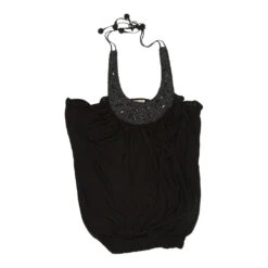 Vintage Unbranded Top - XL Black Cotton