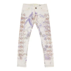 Vintage Desigual Jeans - 34W UK 12 White Cotton