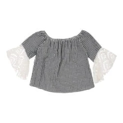 Vintage Unbranded Blouse - XL Black Cotton