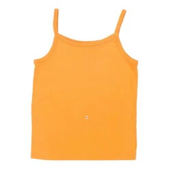 Vintage Kiska & Kiska Strap Top - Medium Orange Cotton -Vintage Vibes abby.womens.tops .17.5.22134