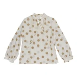 Vintage Unbranded Long Sleeve Top - Large White Cotton