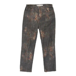 Vintage Krizia Jeans - 30W UK 10 Grey Cotton