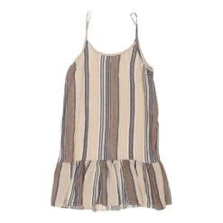 Vintage Lumina Tent Dress - Small Neutral Cotton