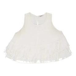 Vintage Vibes 13 Vintage Room 20 Top - Large White Polyester