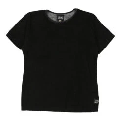Vintage Versace T-Shirt - Medium Black Polyester