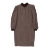 Vintage Valentino Midi Dress - Large Brown Wool -Vintage Vibes courteney womens jackets 10.11.22205