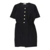 Vintage Valentino Shift Dress - Medium Navy Cotton -Vintage Vibes courteney womens jackets 10.11.22211