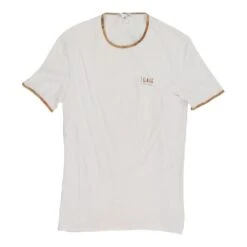 Vintage Alviero Martini T-Shirt - Medium White Cotton