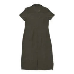 Vintage Womens Talbots Shirt Dress - Large Green Cotton -Vintage Vibes ele womens good 9.2.22341