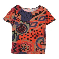 Vintage Unbranded T-Shirt - Large Red Cotton