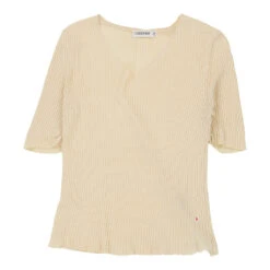 Vintage Iceberg Blouse - Medium Yellow Cotton -Vintage Vibes ella womens tops 25.04.22123