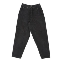 Vintage Jeffry High Waisted Jeans - 25W UK 6 Black Cotton