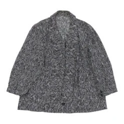 Vintage Unbranded Blouse - Medium Black Cotton